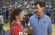 tv interview after finals match (no sound)