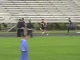 300 hurdles at Leo High School