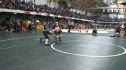 100 lbs youth Andrew Napieraj, Berkley Panthers, vs Derick White, Fruitport Future, 