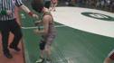 85lbs Wyatt Rowley Laingsburg- vs. Lawrence Wilfs Parchment-