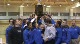 Grand Valley lifting the Collegiate Cup