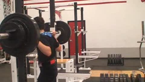 Squating at 245lbs