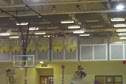 Main gym settin' up mats