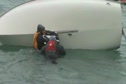 How not to right a capsized 420 in Breeze!