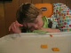 Cooper sleeping at dinner! Cooper sleeping at dinner!