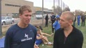 Justin Tyner of Air Force after 2009 Mountain Regional
