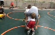 head and chest up hips down