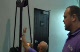 Seated overhead rope machine