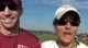 Karen Harvey and Kevin Sullivan FSU after national runner up finish 2009 NCAA XC Championships