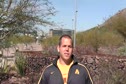 ASU's most decorated thrower, Ryan Whiting, before NCAA Indoor Championships 