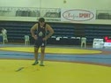 Russia Greco 96kg Pre match intro *Maccabiah Games