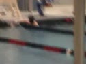 Stang Dancing after 100 Free