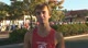 Tommy Schmitz after Sports Basement mile