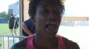 Lauryn Williams - 2nd place 100