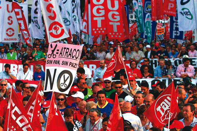 Spain demonstration