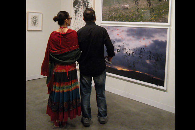 At Art Basel, Miami Beach, 2012