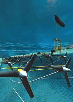 FAU underwater turbine