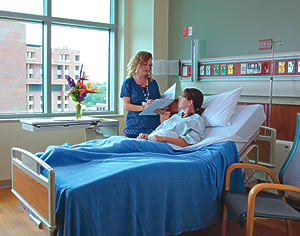 Shands Hospital room