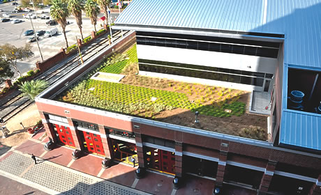 LEED-certified fire station