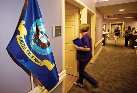 Community Hospice of Northeast Florida - military flag