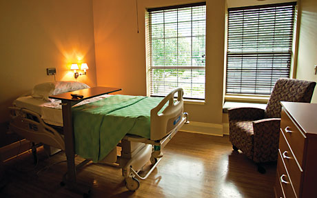 Hospice room