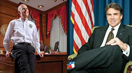 Rick Scott & Rick Perry