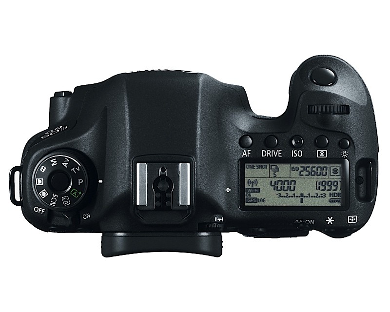 Canon EOS 6D Full-Frame Top View Canon EOS 6D Full-Frame Top View