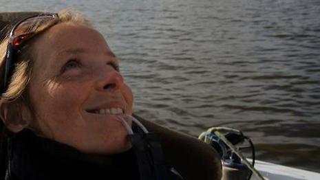 Hilary Lister in a still from "Hilary's Straws."