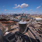 A waste water plant with a view. 