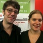 Damon Smith with IDFA's Laurien ten Houten