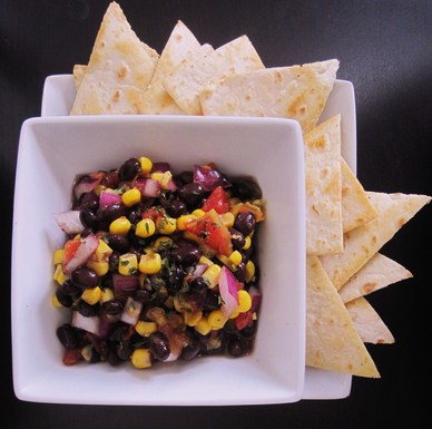 Alabama salsa and chips
