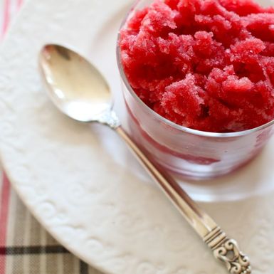 Blood Orange, Tangerine and Cardamom Granita