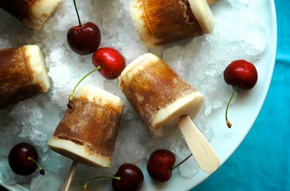 Root Beer Float Popsicles
