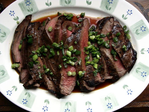 Ginger Soy Marinated Flank Steak