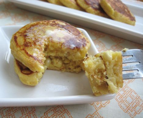 Bourbon-Spiked Corn Cakes