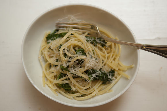 Linguine with Bread Crumbs
