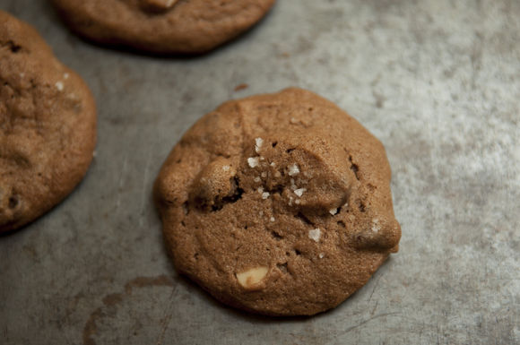 Salted Double Chocolate Peanut Butter Cookie