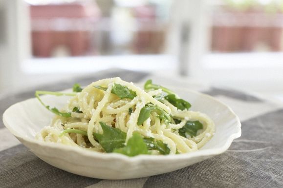 Lemon Ricotta Spaghetti