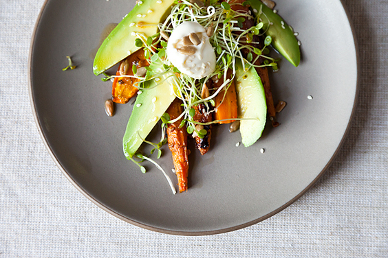 Carrot Salad with Avocado