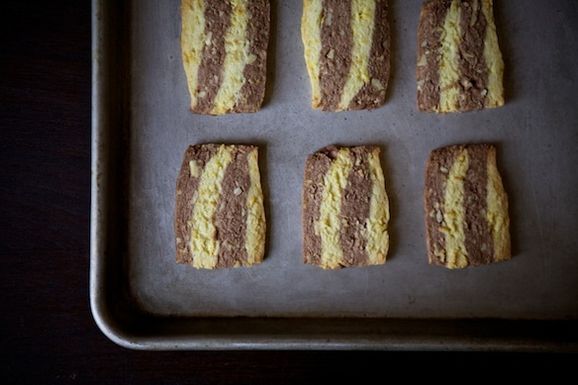 Chocolate Ribbon Cookies