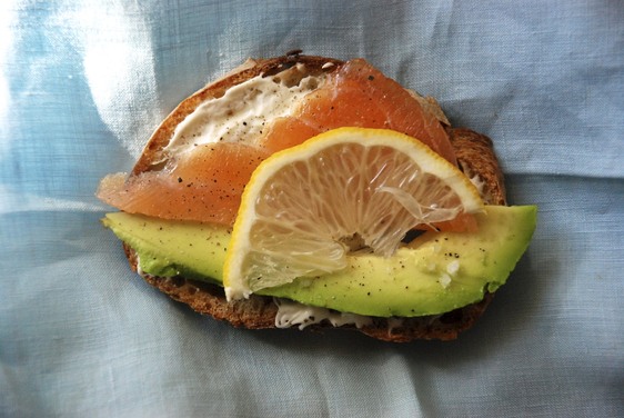 Salmon and Avocado Toast
