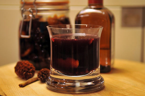 Spiced Gl&oslash;gg with Port Wine and Cointreau