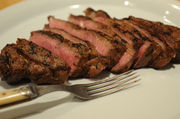 Steak for a Brooklyn Backyard Barbeque 