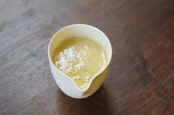 Savory Grapefruit Sabayon