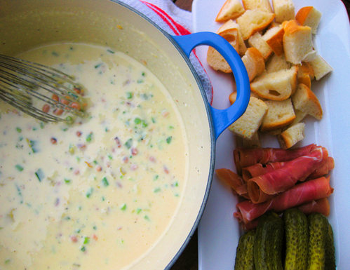 Black-Eyed Pea Fondue