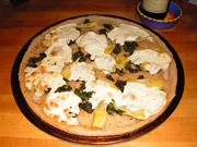 Spinachartipizza