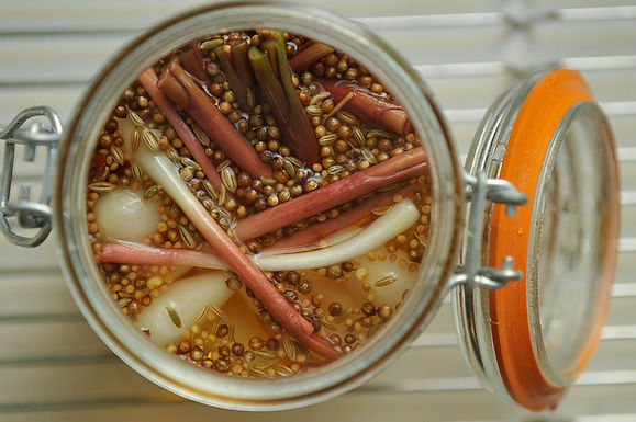 Sweet & Spicy Pickled Ramps