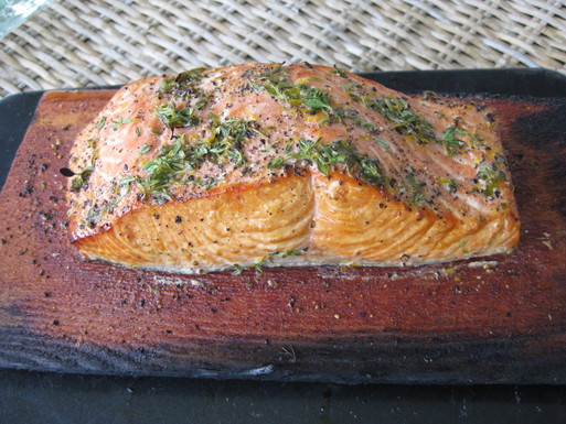 Wine and Honey Salmon