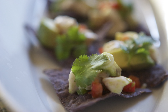 No-Cook Swordfish Tostadas