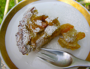 Dancing with Sugar Plums: visions for a golden plum cake from  dreamland